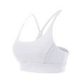 thumbnail image 4 of Sports Bras For Women Medium Impact Wirefree Padded Bra Workout Crop Top Longline Sports Bra Push Up, 4 of 4