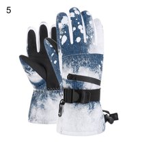 1 Pair Ski Gloves, Waterproof Wind-proof Touch Screen Winter Warm Gloves for Outdoor