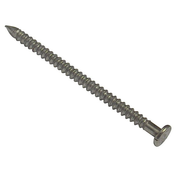 ForgeFix - Annular Ring Shank Nail Bright Finish 50mm Bag Weight 500g
