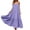 Purple, variant on LIaqionyy Women's Maxi Dress Boho Adjustable Spaghetti Strap Beach Long Dresses Flowy Casual Sleeveless Sundress