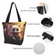 thumbnail image 4 of Easygdp Adorable Fluffy Bat Bolso de Hombro para Mujer, Bolso Bandolera y Cartera de Mano Elegante para Uso Diario, 4 of 6