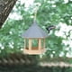 thumbnail image 5 of Comedero Para Pájaros Comedero Para Pájaros Ventana de jardín Pajarera de madera Jaula para loros Semillas para pájaros Alimentador de alimentos (Azul), 5 of 5