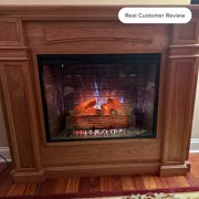 Modern Ember Uptown 23 inch Smart Electric Fireplace Insert - Black