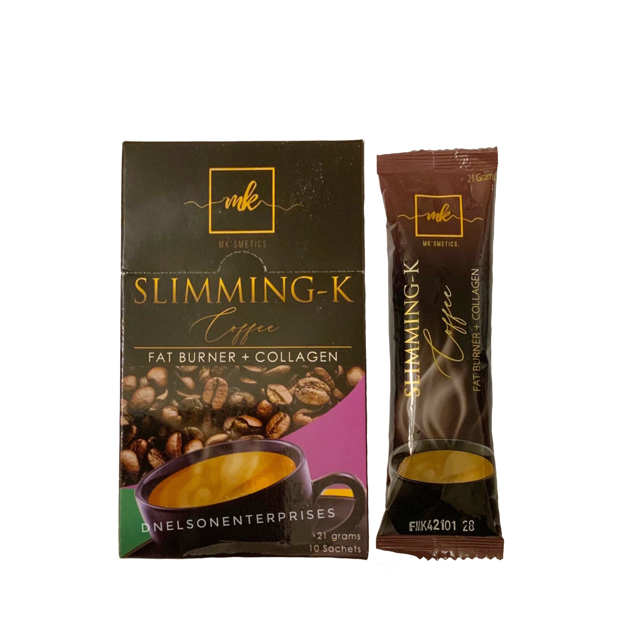 MK Slimming-K Coffee, Collagen, Garcinia Cambogia, Stevia, 30