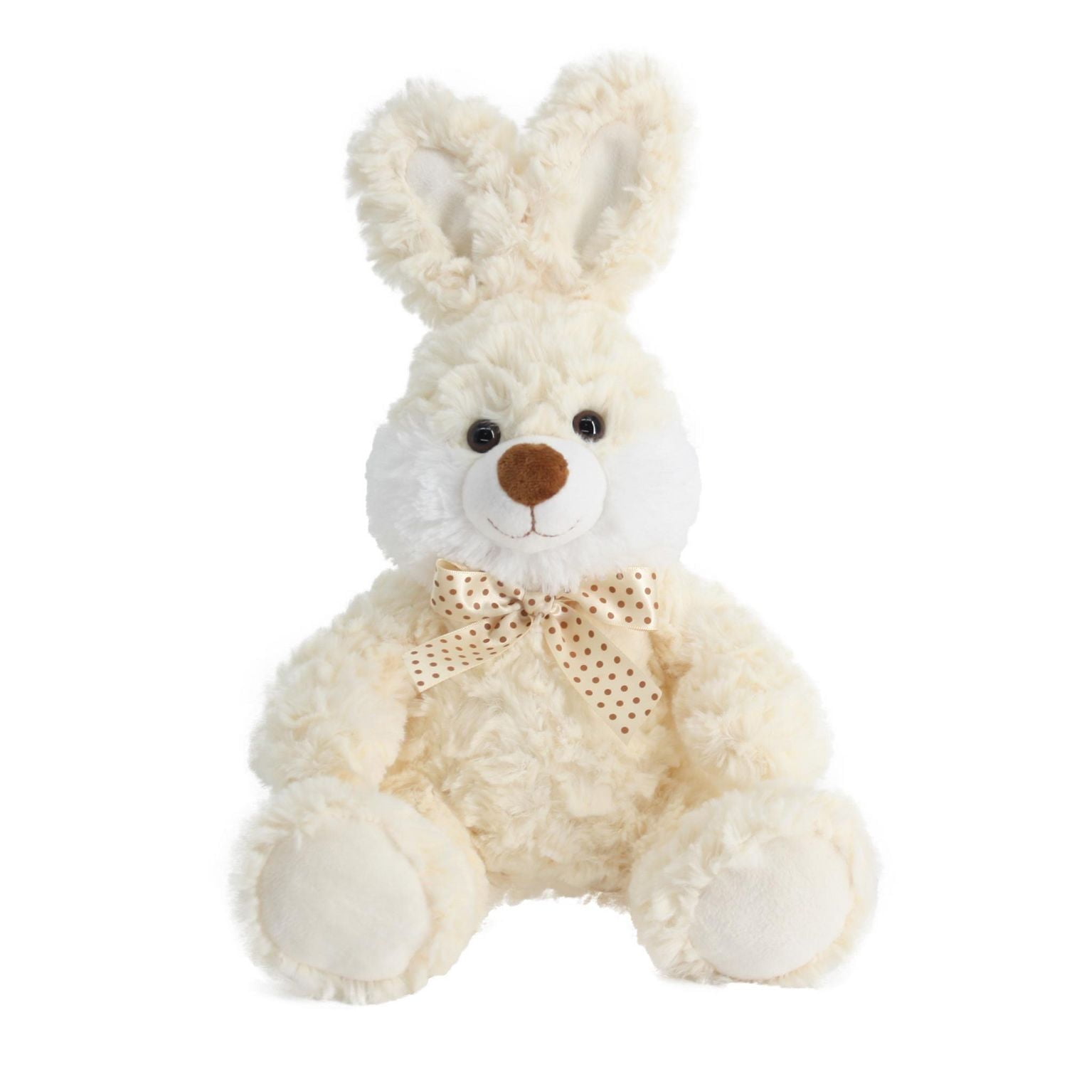 Façon de célébrer des lapins de 10inch avec des jouets en peluche rubans --multi couleurs