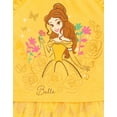 thumbnail image 4 of Disney Princess Belle French Terry Mesh Dress Toddler to Big Kid, 4 of 5