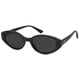 thumbnail image 1 of Gafas de Sol SOJOS Retro Ovaladas Polarizadas para Mujer UV400 Negras, 1 of 6