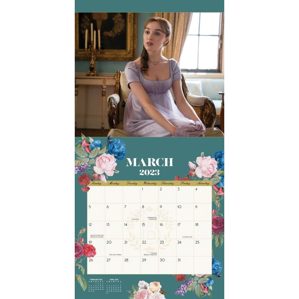 Bridgerton 2023 Wall Calendar
