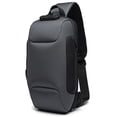 thumbnail image 2 of Coofit Men Sling Bag Theft-proof Waterproof Crossbody Backpack with USB Charging Port, 2 of 6