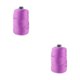 thumbnail image 2 of Toystoory Cuerda De Hielo Inodora Para Manualidades Elástica Y Delgada Para Hacer Sombreros Y Cojines Hilo De Ganchillo 18 Púrpura Claro 18 violeta claro 2Conjunto, 2 of 6