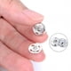 thumbnail image 4 of 200 Sets Sew-on Snap Buttons Metal Snap Fastener Buttons Press Button for Sewing Clothing 10mm 8.5mm, 4 of 4