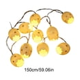 thumbnail image 3 of Mnhhatv 60" Easter Bunny Egg String Lights 10 LED Waterproof, Indoor Outdoor Garden Decoration, Colorful Spring Holiday Accent For Window Tree Table Display And Party Backdrops, 3 of 6