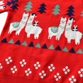 thumbnail image 5 of SYNPOS Toddler Little Kid Girl Boy Cute Alpaca Christmas Sweater Pullover Tops, 5 of 9