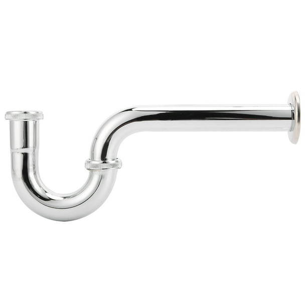 Henmomu Siphon Drain Pipe,Sink Siphon Trap Waste Drain Valve Kit