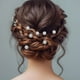 thumbnail image 4 of GOOHOCHY 40 Uds. Horquillas para el pelo de boda, horquillas para el pelo de novia, horquillas en forma de U, horquillas para peinar el cabello con diamantes de imitación, tocado de novia, 4 of 7