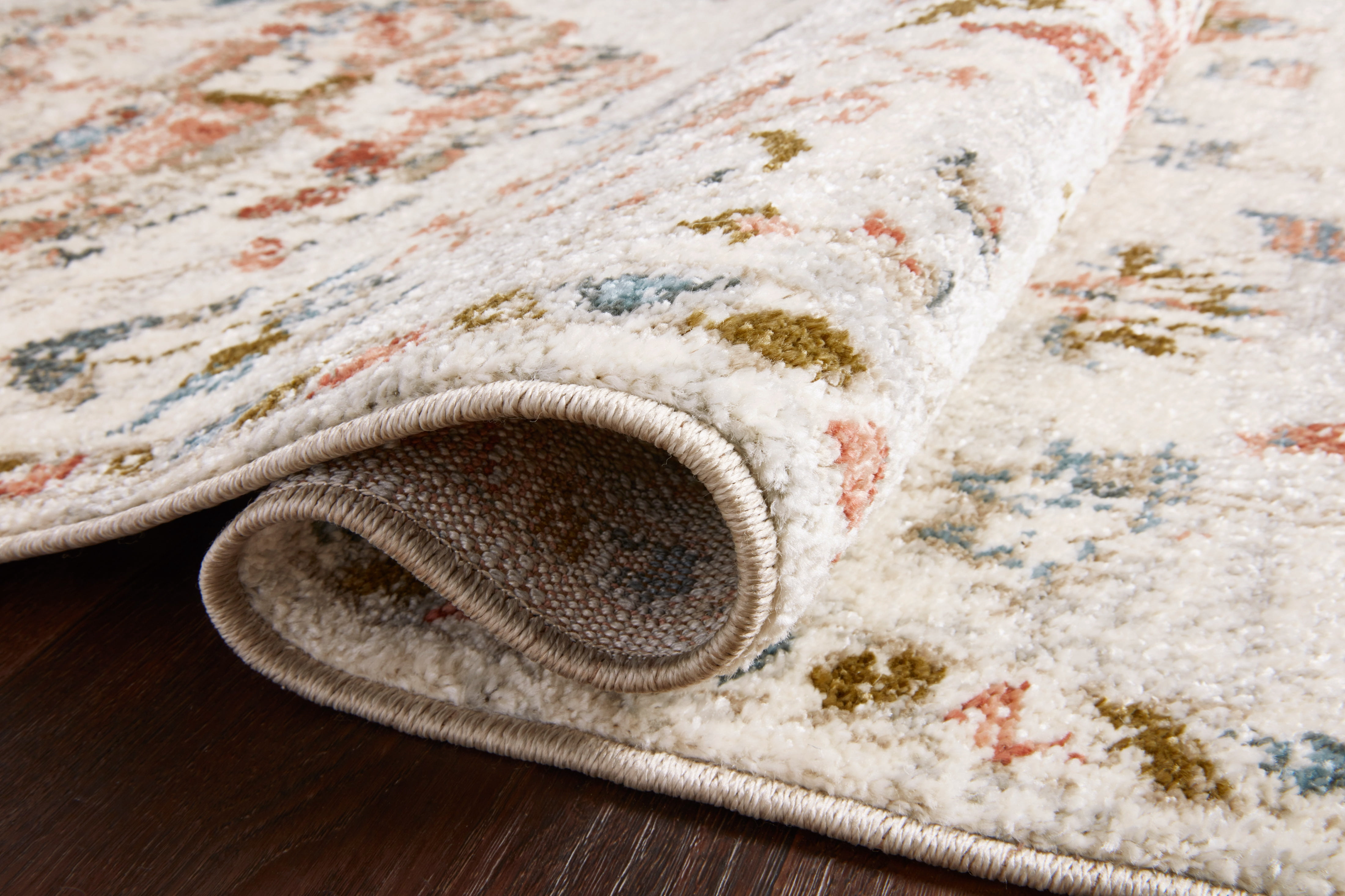 Loloi II Saban Collection SAB-09 Ivory / Multi, Oriental Area Rug 2'-7" x 4'