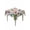 Off-White, variant on Colorful Butterfly Suqare Tablecloth - 54 x 54 Inch, Elegant Pastoral Butterflies Watercolor Waterproof & StainResistant Tablecloth, Washable Oil-proof Table Cover for Dining/Party/Wedding/Buffet