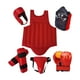 thumbnail image 3 of Set de equipo Sanda con guantes de boxeo para entrenamiento deportivo, taekwondo y artes marciales. rojo m, 3 of 9