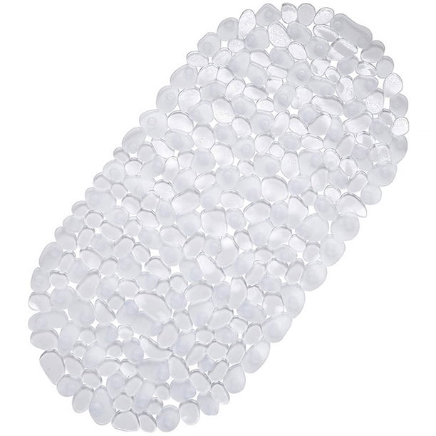 Baño Alfombrilla antideslizante PVC Espesar Guijarro Ducha antideslizante Almohadilla para pies de baño con ventosa Irene Inevent LF0218-01B