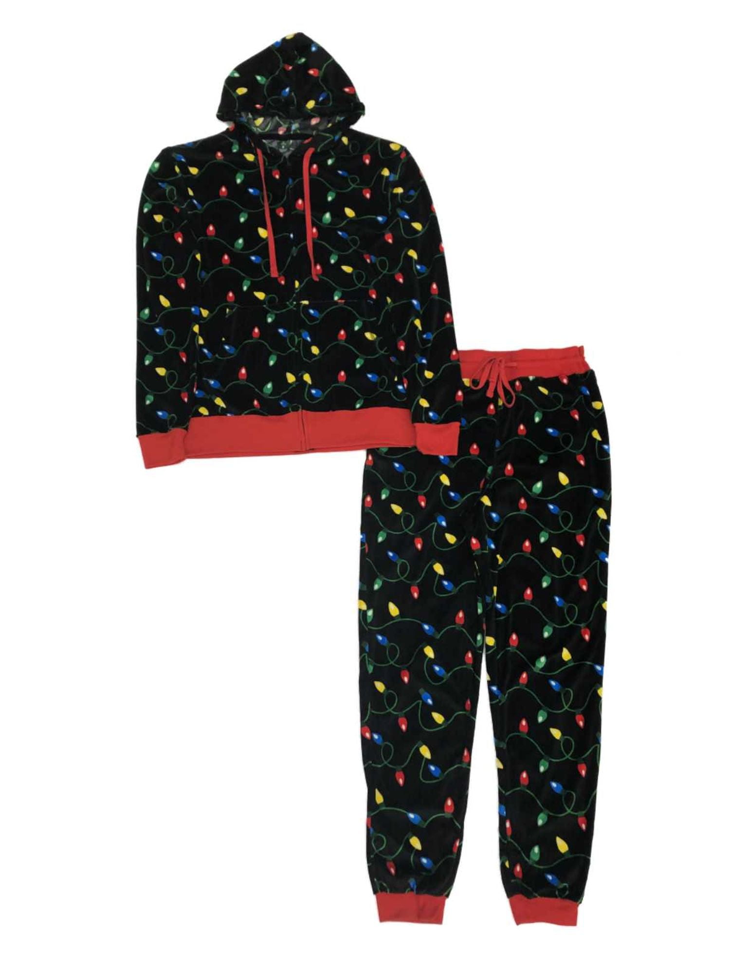 mens jogger christmas pajamas