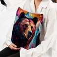 thumbnail image 6 of Bear Luxurious Velvet Throw Pillow Inserts with Unique Patterns - Set of 2 Chair Pillow Covers - Available in 16x16, 18x18, 20x20 Inches for All Occasions, 6 of 6