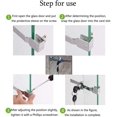 thumbnail image 5 of 4 Pieces Terrarium Lock, Sliding Glass Lock with Key, Terrarium Showcase Sliding Glass Door Lock, Reptile Terrarium Showcase Lock, with 8 Keys, 5 of 5