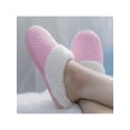 thumbnail image 2 of ULTRAIDEAS Women's Comfy Coral Fleece Memory Foam Slippers, Slip-on House Slippers for Indoor Use, 2 of 5