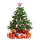 thumbnail image 2 of Adorno para la punta del árbol de Navidad, estrella brillante de cinco puntas, 15 cm, 2 of 4