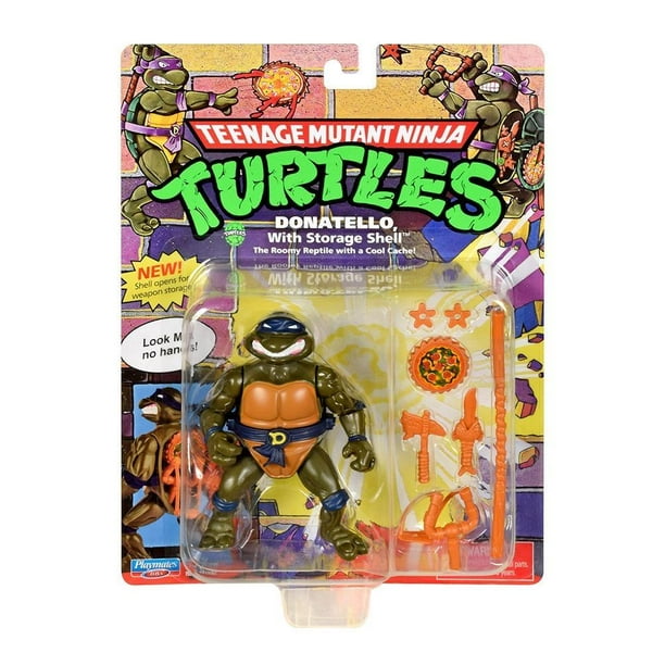Figura de Acción Bandai TMNT Classic Figura Clásica 4 pulgadas Donatello