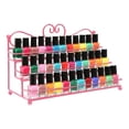 thumbnail image 6 of 3-Tier Heart-Shaped Nail Polish Shelf for Cosmetic Display, 6 of 7