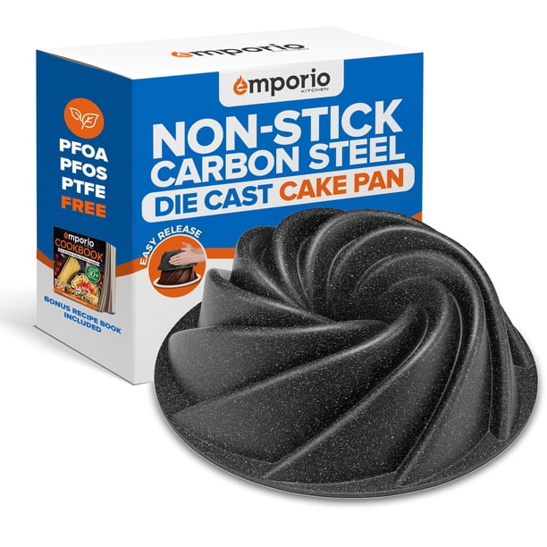 Molde para hornear Emporio Kitchen antiadherente, molde acanalado para pastel