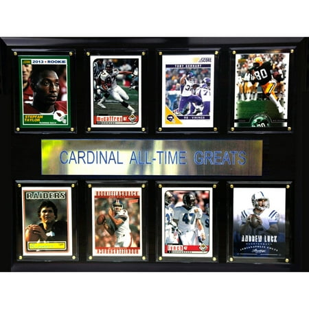 C&I Collectables NCAA Football 12x15 Stanford Cardinal All-Time Greats