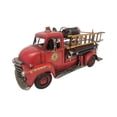 thumbnail image 1 of Red Fire Truck Metal Model, 1 of 1