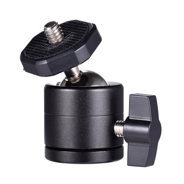 Mini cabeza de bola giratoria de 360 grados de aleación de aluminio con montaje de cabeza de bola co Abanopi Cabeza de bola