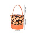 thumbnail image 3 of Sruoe Halloween Candy Storage Basket Children's Handheld Pumpkin Basket Halloween Decoration Props, 3 of 6