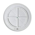 thumbnail image 2 of Copco Non-Skid Pantry Cabinet Lazy Susan Turntable, 18-Inch, White/Aqua, 2 of 2