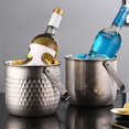 thumbnail image 2 of Ice Bucket With Lid And Ice Tongs, DoubleWalled Stainless Steel Insulated Ice Bucket, Includes Tongs, Lid, Comf, 2 of 5