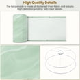 thumbnail image 4 of Lampshades 2 Pack Soft Mint Green Watercolor Wave Abstract Spring Decor 13"x13"x10" Light Shade for Table Lamps Floor Lamp Shades Lampshade Replacement Easy Assembly, 4 of 8