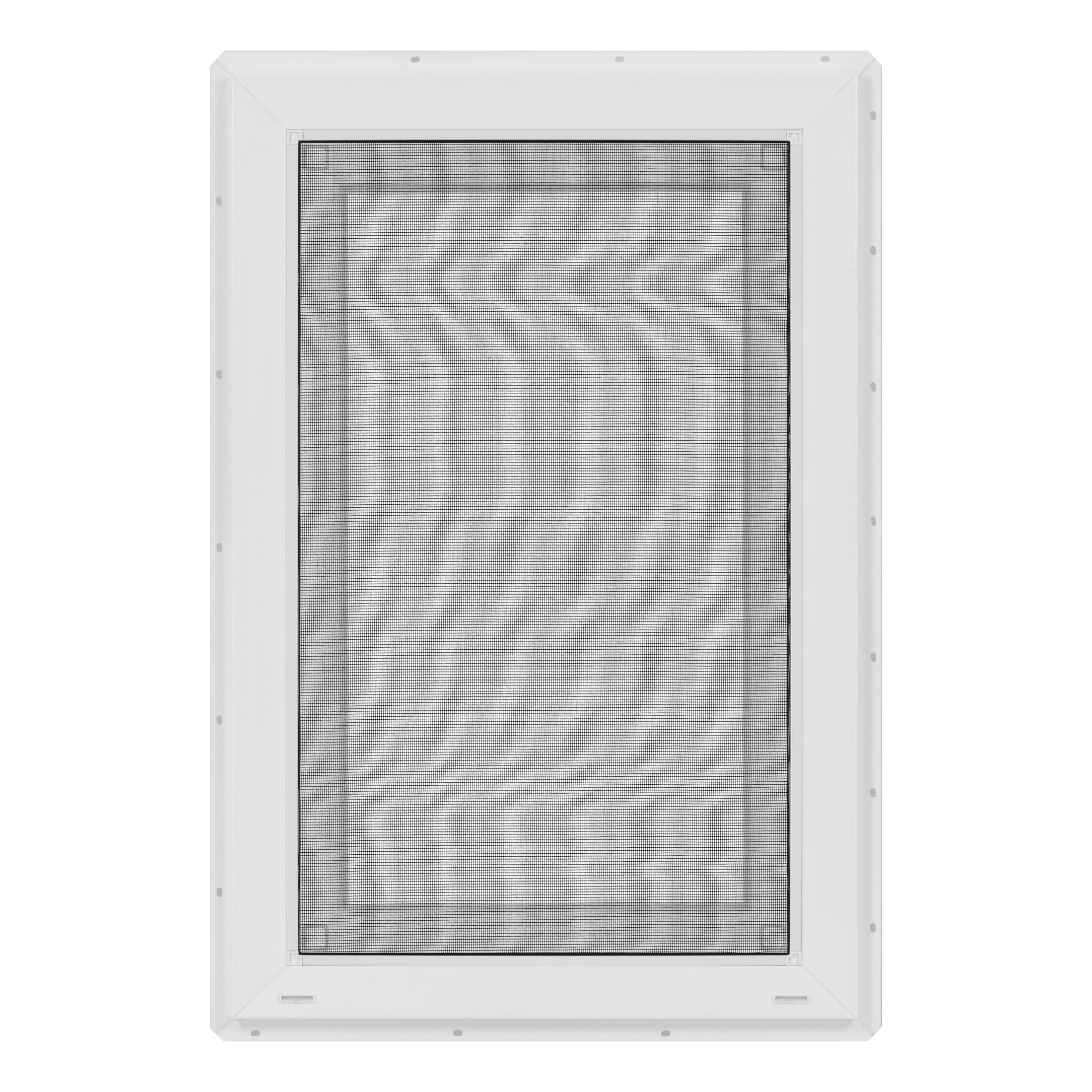 24 in. x 36 in. White Vinyl Double-Pane LowE3 Insulated Tilt & Turn European Window