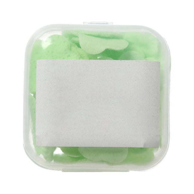 Moyic Papel de jabón para lavar a mano, desechable, perfumado, limpieza de viajes, baño, rebanada, suministros para la piel, caja de baño Type11 NO11