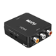 thumbnail image 1 of Adaptador Convertidor  Bloosom Rca Vga A Hdmi 1080p De Audio Y Video Negro, 1 of 4