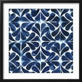 thumbnail image 2 of Art.com Cobalt Watercolor Tiles III Art Print by Grace Popp, Black Frame Wall Art, 21" x 21", 2 of 5