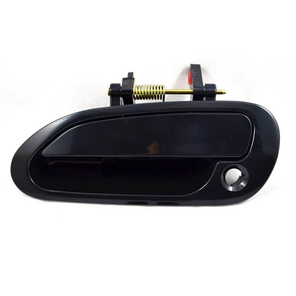 PT Auto Warehouse HO-3237S-FL - Outer Exterior Outside Door Handle, Smooth Black - 4-Door Sedan, Driver Side Front Fits select: 1998-2002 HONDA ACCORD