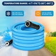 thumbnail image 6 of Kohree Blue 25FT RV Water Hose with Storage Bag, 5/8'' ID Drinking Water Hose for RV, Camping, Truck, 6 of 9
