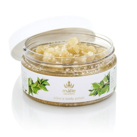Malie Organics' Koke'e Exfoliant Naturel Bio pour le Corps pour Exfolier, Nourrir, Hydrater et Hydrater Votre Peau. 8 Fl Oz.