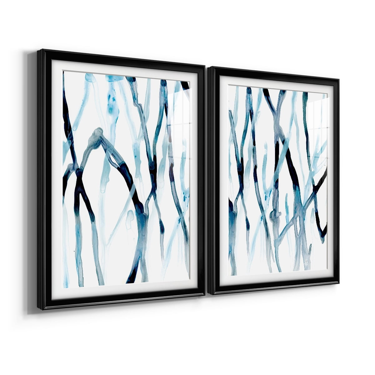 Wexford Home Runnel I Premium Framed Print, 30.5" x 42.5" - Ready to Hang, Black (Set of 2)