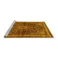 thumbnail image 2 of Ahgly Company Machine Washable Indoor Round Persian Yellow Traditional Area Rugs, 3' Round, 2 of 4