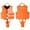 czb# Orange558, variant on CUZIBR Toddler Swimsuit Girl Life Vests Buoyancy Adjustable Strap Floaties Buoyancy Swimming Aid Lightweight Float Jacket Sun Protection Bathing Suit,Orange,One Size