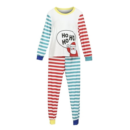 

MERSARIPHY Family Matching Christmas Plaid Long Sleeve Pajamas Sets