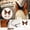 Brown, variant on Cat Wolf Fox Dog Ears Headband Handmade Faux fur Cosplay Halloween Costume Party,Handmade Animal Furry Ears Hair Hoop,Realistic Animal Ear Costume Accessory for Party Anime Cos Lolita Dress Up